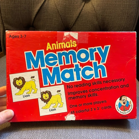 1989 Animals Memory Match card game - Picture 1 of 7